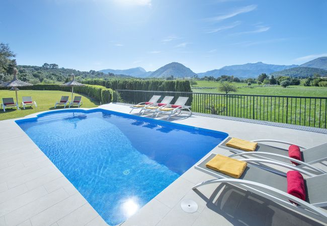 Villa in Pollensa -  FINCA SIQUIER - LUXUSRÜCKZUG MIT BERGBLICK Villa in Pollensa -  FINCA SIQUIER - LUXUSRÜCKZUG MIT BERGBLICK