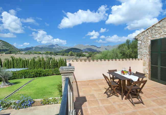 Villa in Pollensa -  FINCA SIQUIER - LUXUSRÜCKZUG MIT BERGBLICK