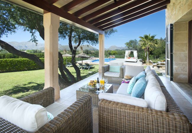 Villa in Pollensa -  FINCA SIQUIER - LUXUSRÜCKZUG MIT BERGBLICK Villa in Pollensa -  FINCA SIQUIER - LUXUSRÜCKZUG MIT BERGBLICK