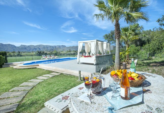 Villa in Pollensa -  FINCA SIQUIER - LUXUSRÜCKZUG MIT BERGBLICK