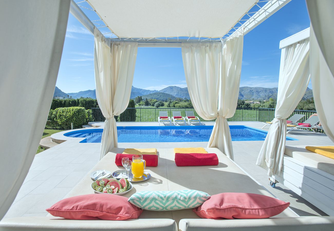 Villa in Pollensa -  FINCA SIQUIER - LUXUSRÜCKZUG MIT BERGBLICK