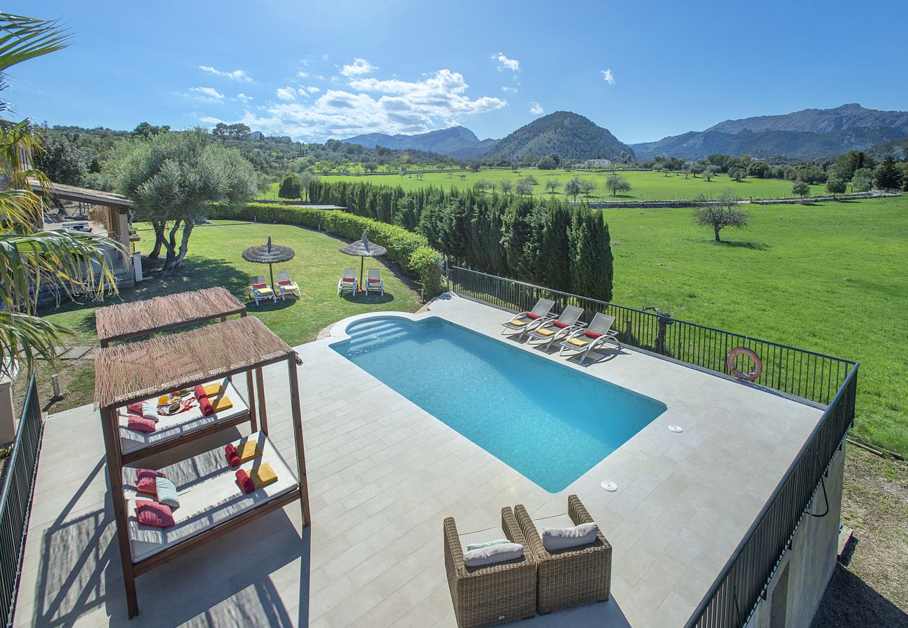 Villa in Pollensa -  FINCA SIQUIER - LUXUSRÜCKZUG MIT BERGBLICK