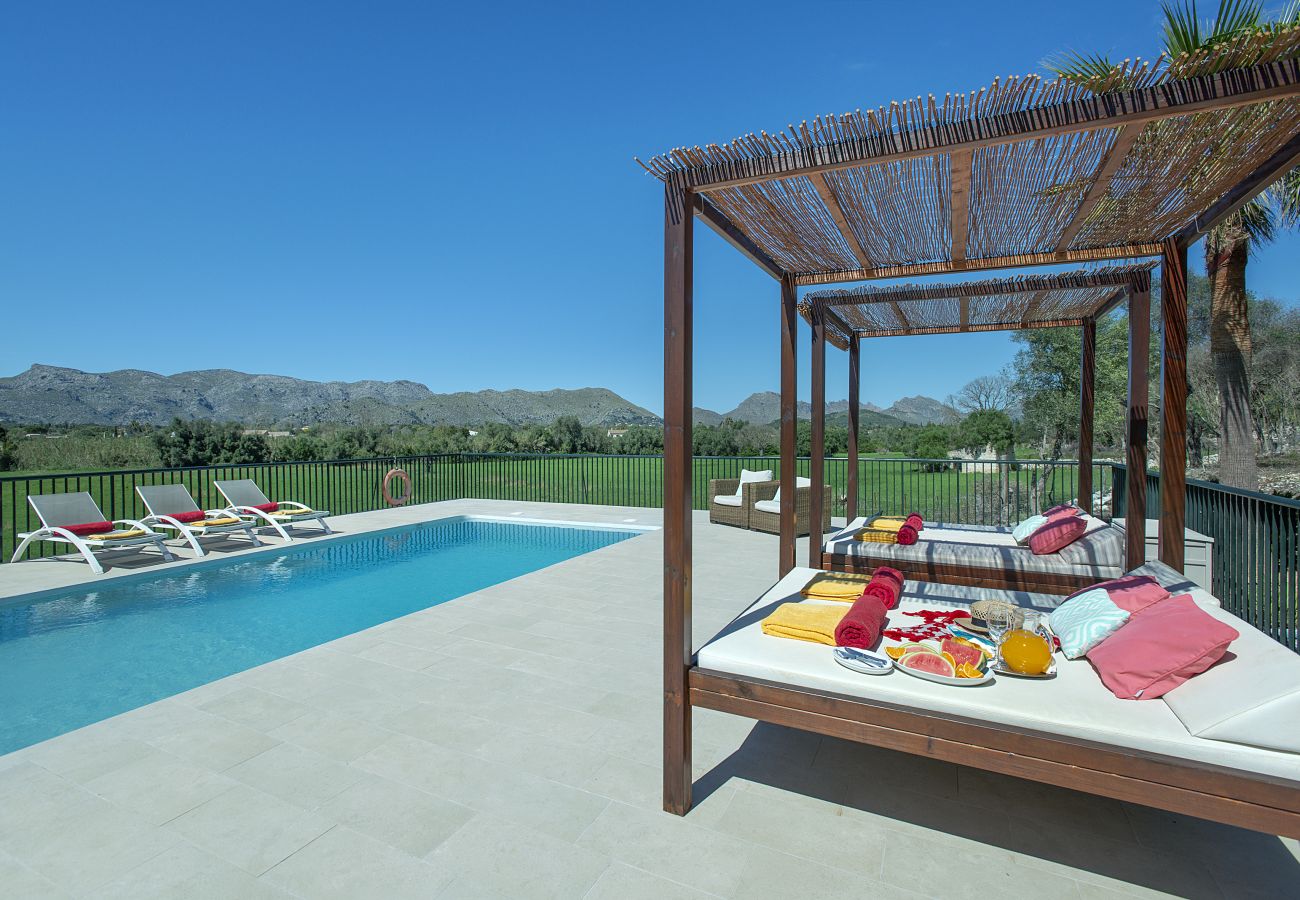 Villa in Pollensa -  FINCA SIQUIER - LUXUSRÜCKZUG MIT BERGBLICK