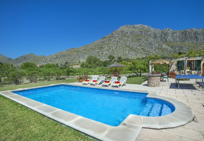 Villa in Puerto Pollensa - FINCA MOYA - FUßABSTAND ZUM STRAND Villa in Puerto Pollensa - FINCA MOYA - FUßABSTAND ZUM STRAND