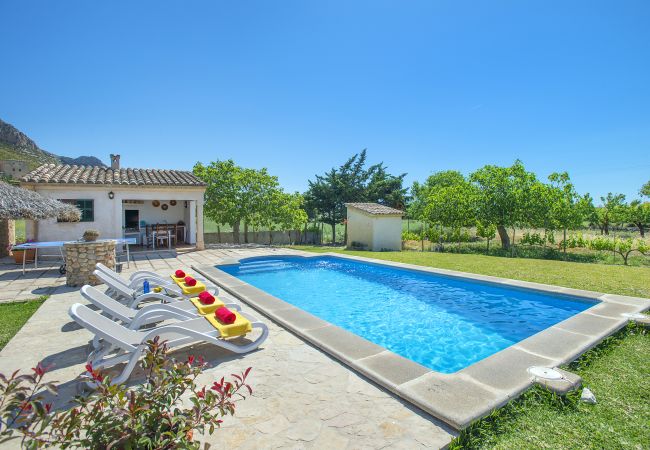 Villa in Puerto Pollensa - FINCA MOYA - FUßABSTAND ZUM STRAND Villa in Puerto Pollensa - FINCA MOYA - FUßABSTAND ZUM STRAND