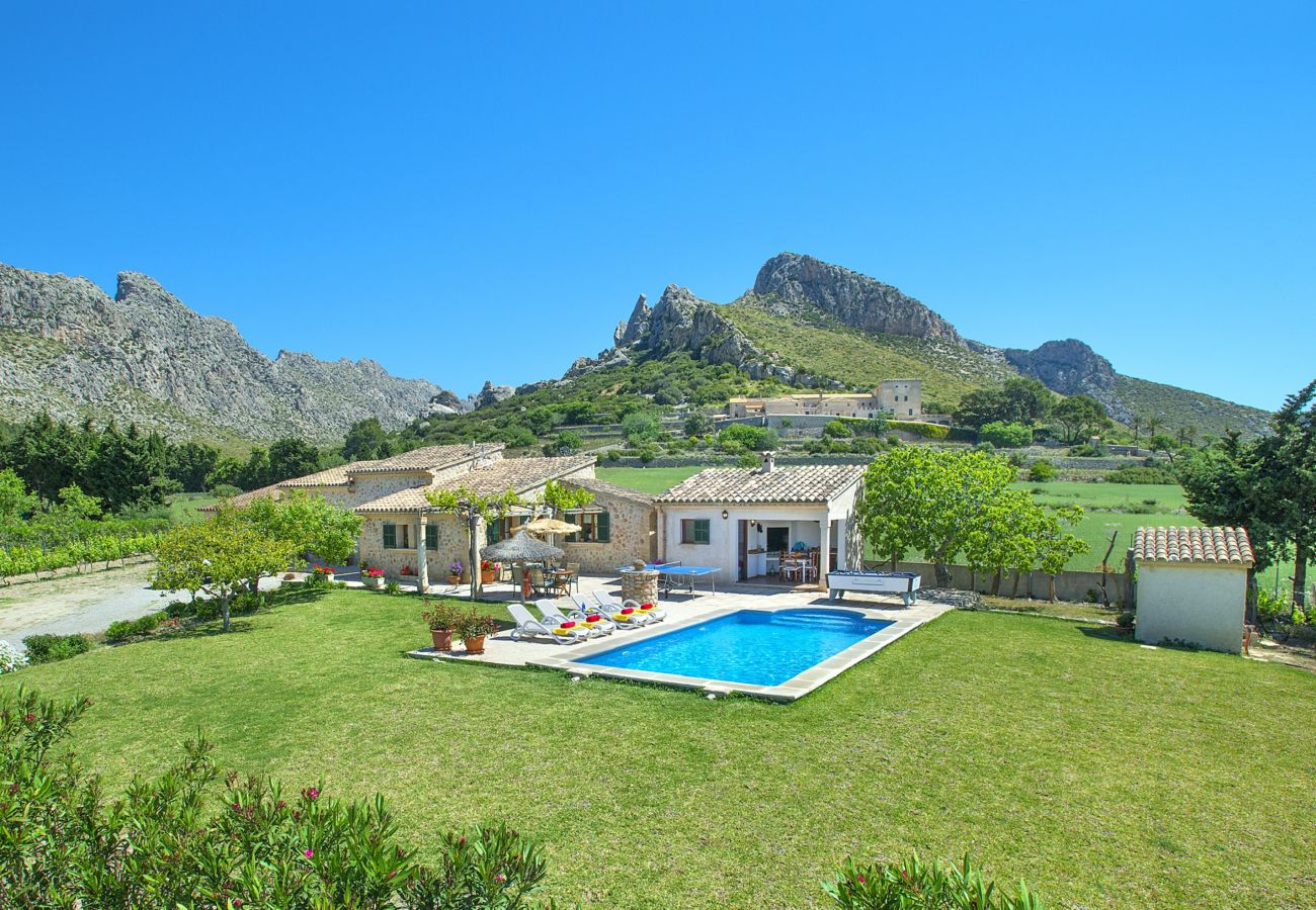 Villa in Puerto Pollensa - FINCA MOYA - FUßABSTAND ZUM STRAND