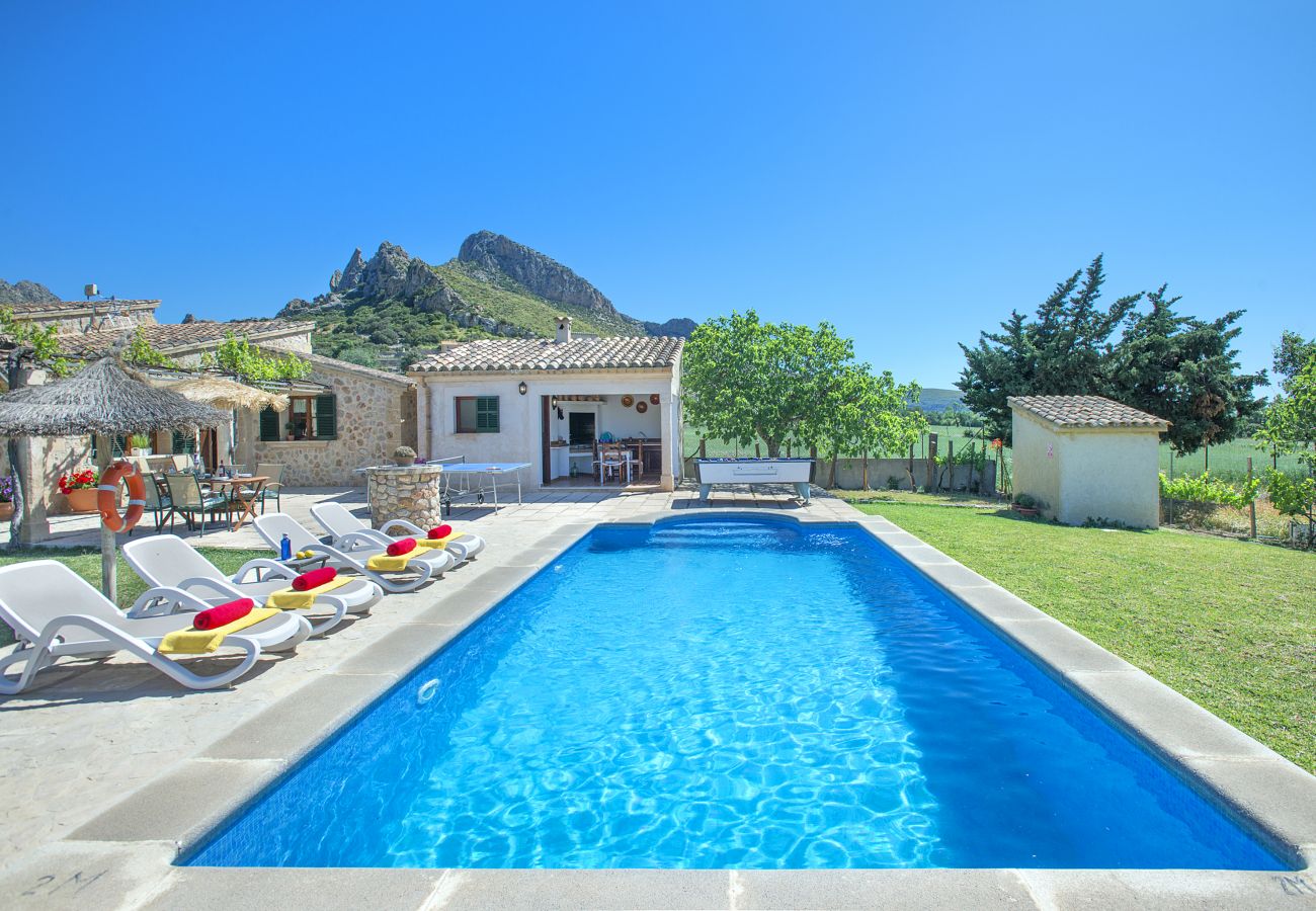 Villa in Puerto Pollensa - FINCA MOYA - FUßABSTAND ZUM STRAND