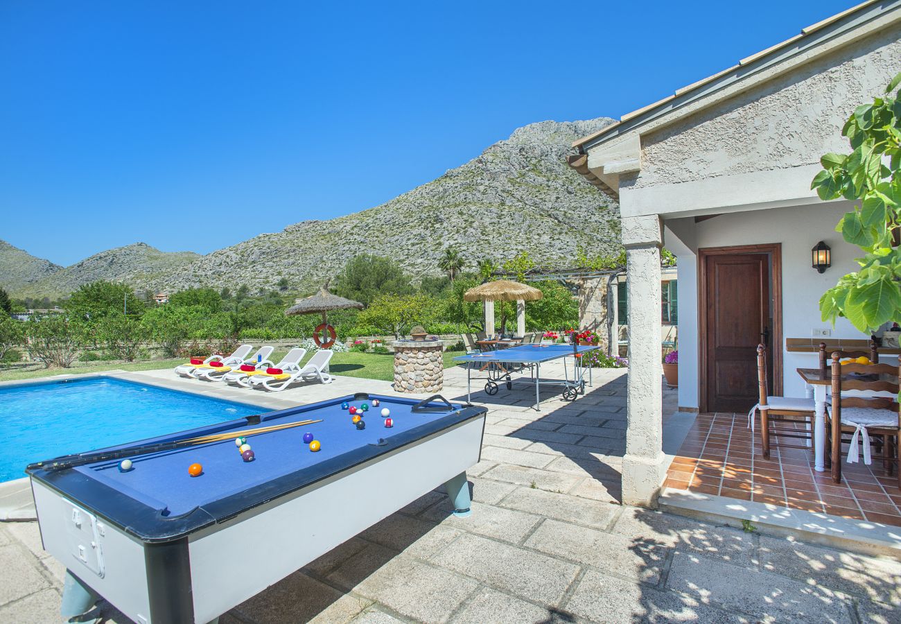 Villa in Puerto Pollensa - FINCA MOYA - FUßABSTAND ZUM STRAND