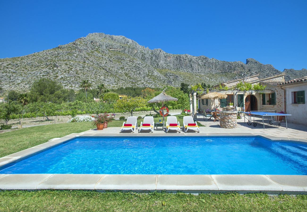 Villa in Puerto Pollensa - FINCA MOYA - FUßABSTAND ZUM STRAND