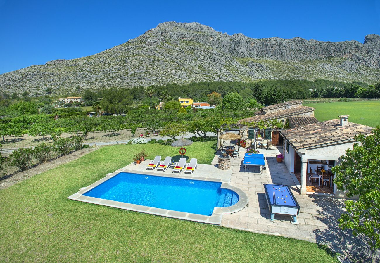 Villa in Puerto Pollensa - FINCA MOYA - FUßABSTAND ZUM STRAND