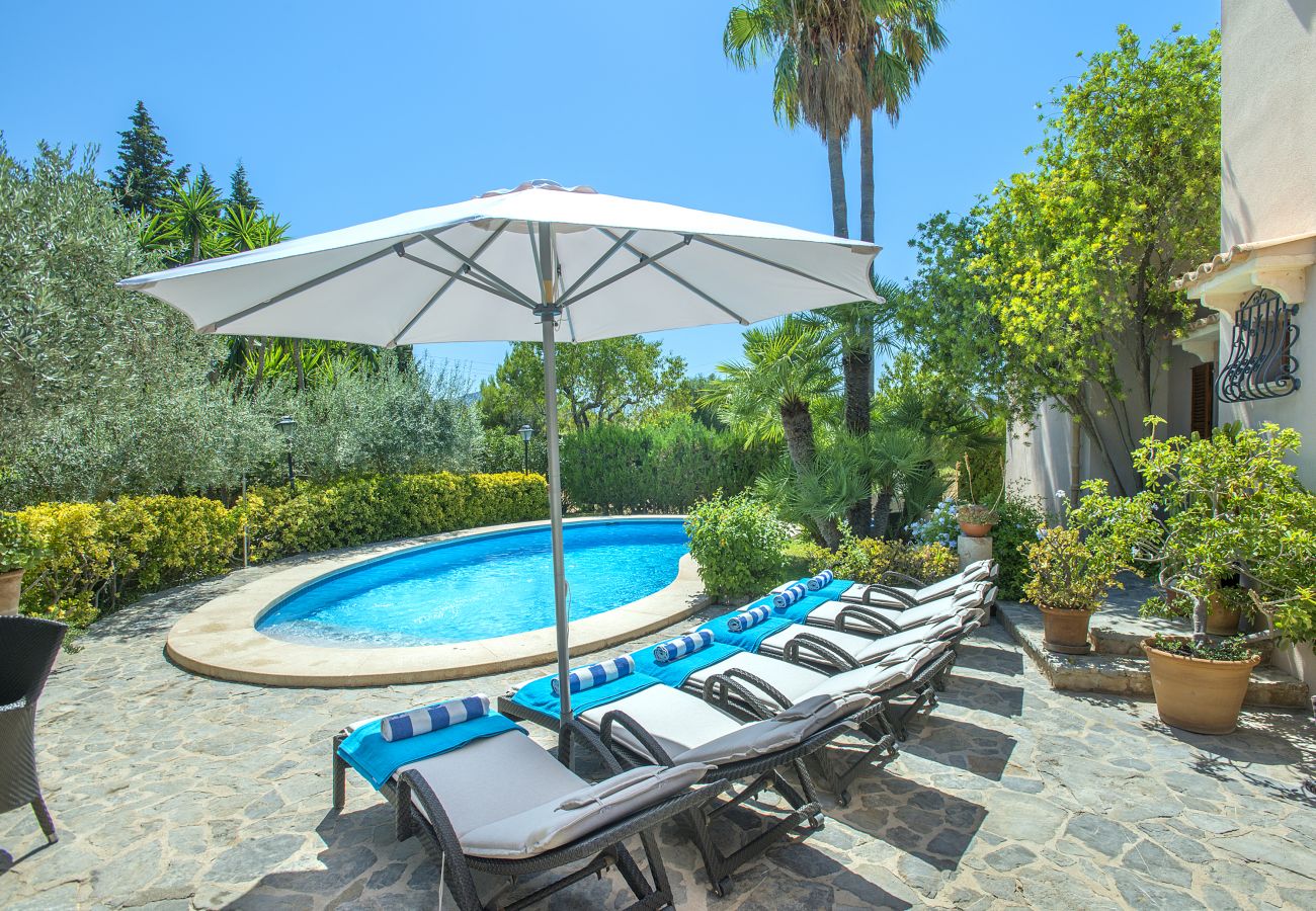 Villa in Pollensa - FINCA SUAVET PETIT - FAMILIE UND FREUNDE