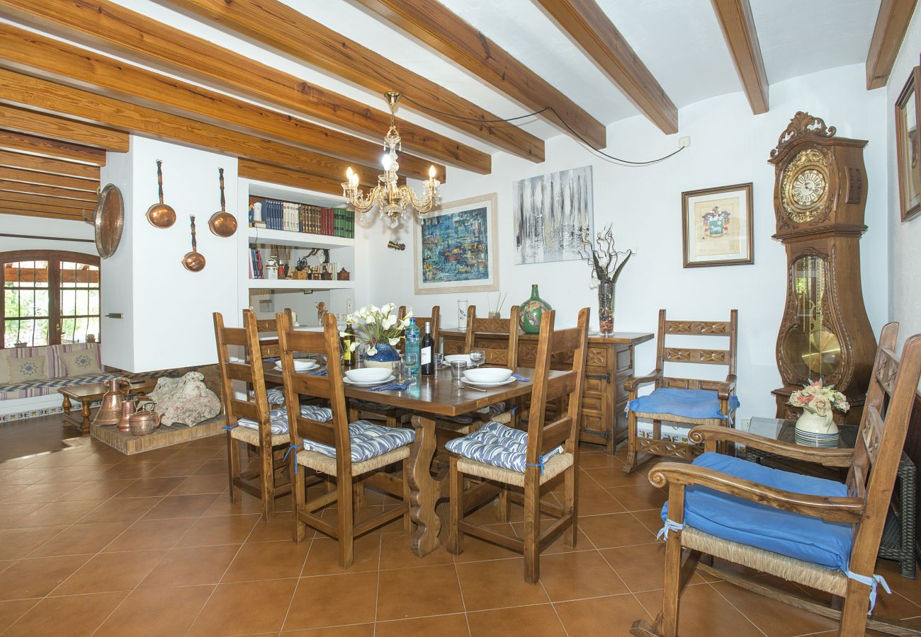 Villa in Pollensa - FINCA SUAVET PETIT - FAMILIE UND FREUNDE