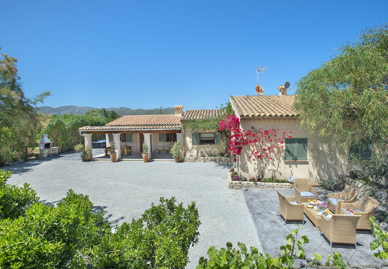 Villa in Pollensa - FINCA RAFALE - 5 MIN FAHRT ZUM STRAND