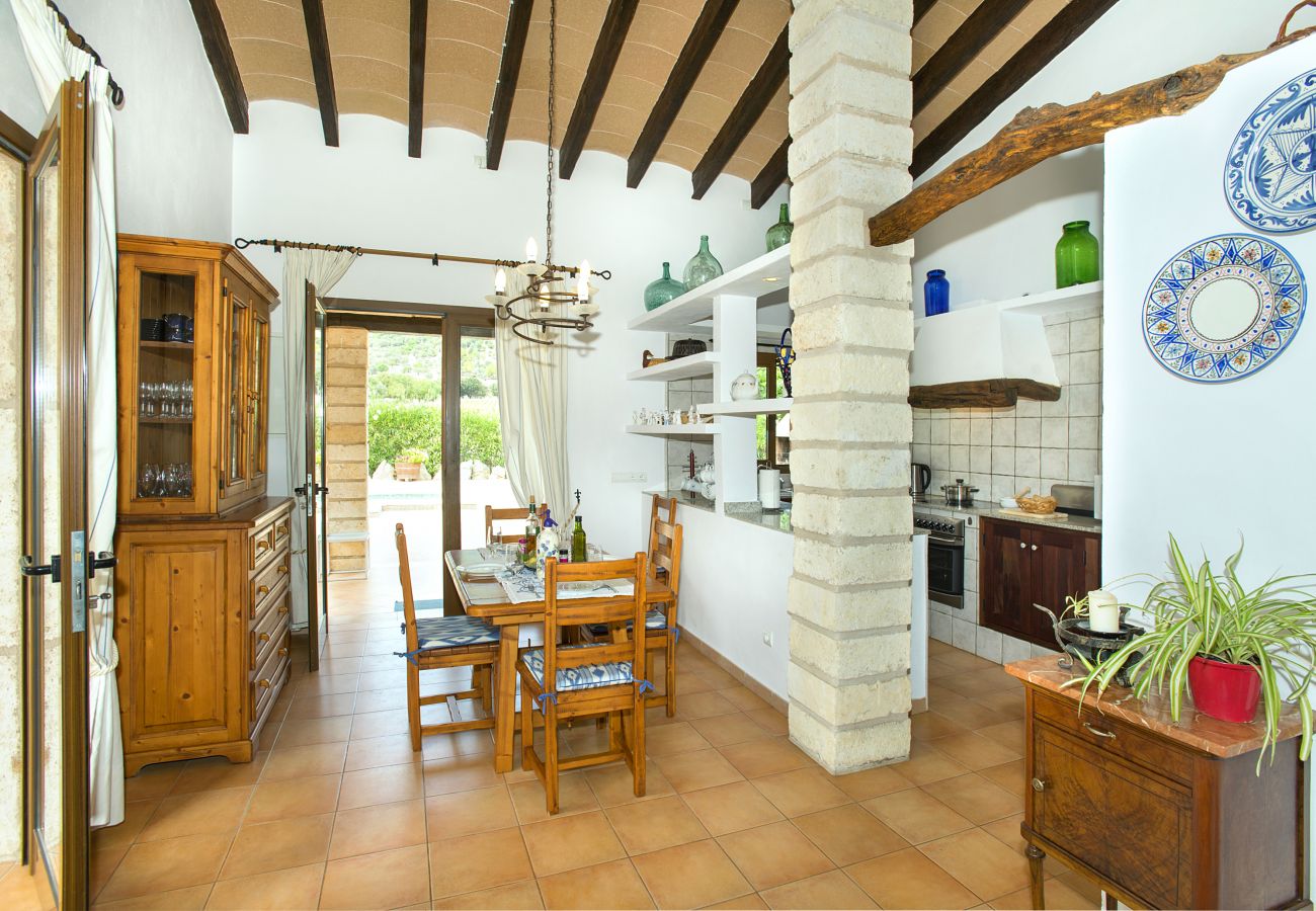 Villa in Campanet - FINCA GABELLI - RUSTIKALER AUFENTHALT MIT TOLLER AUSSICHT