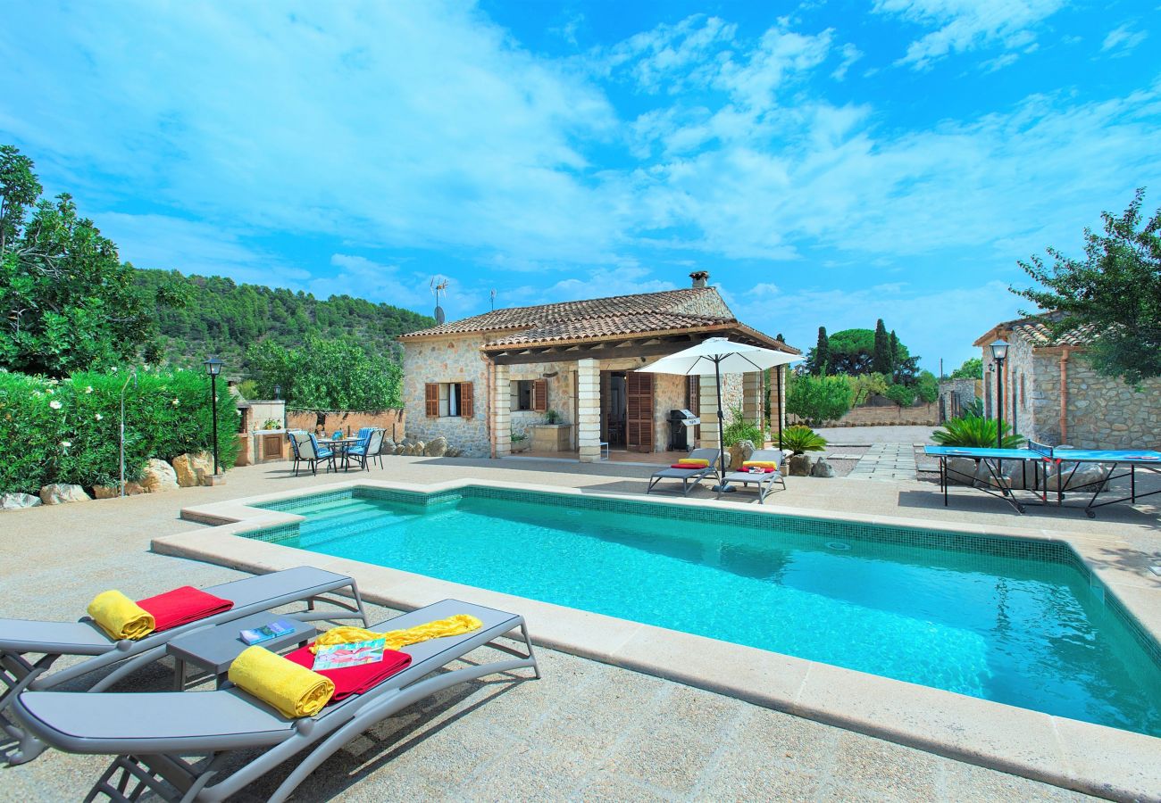 Villa in Campanet - FINCA GABELLI - RUSTIKALER AUFENTHALT MIT TOLLER AUSSICHT