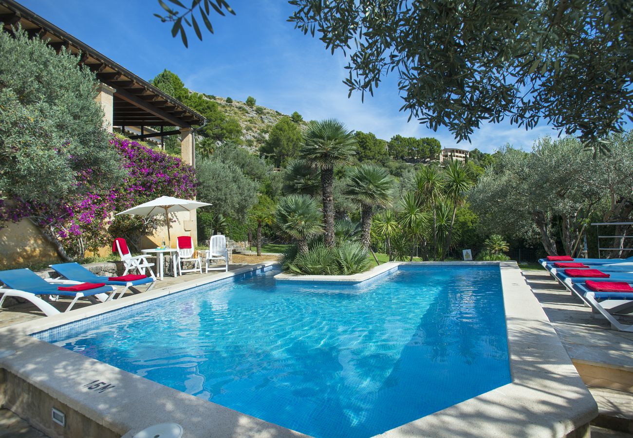 Villa in Puerto Pollensa - FINCA EL VILA - BEZAUBERNDE AUSSICHT 