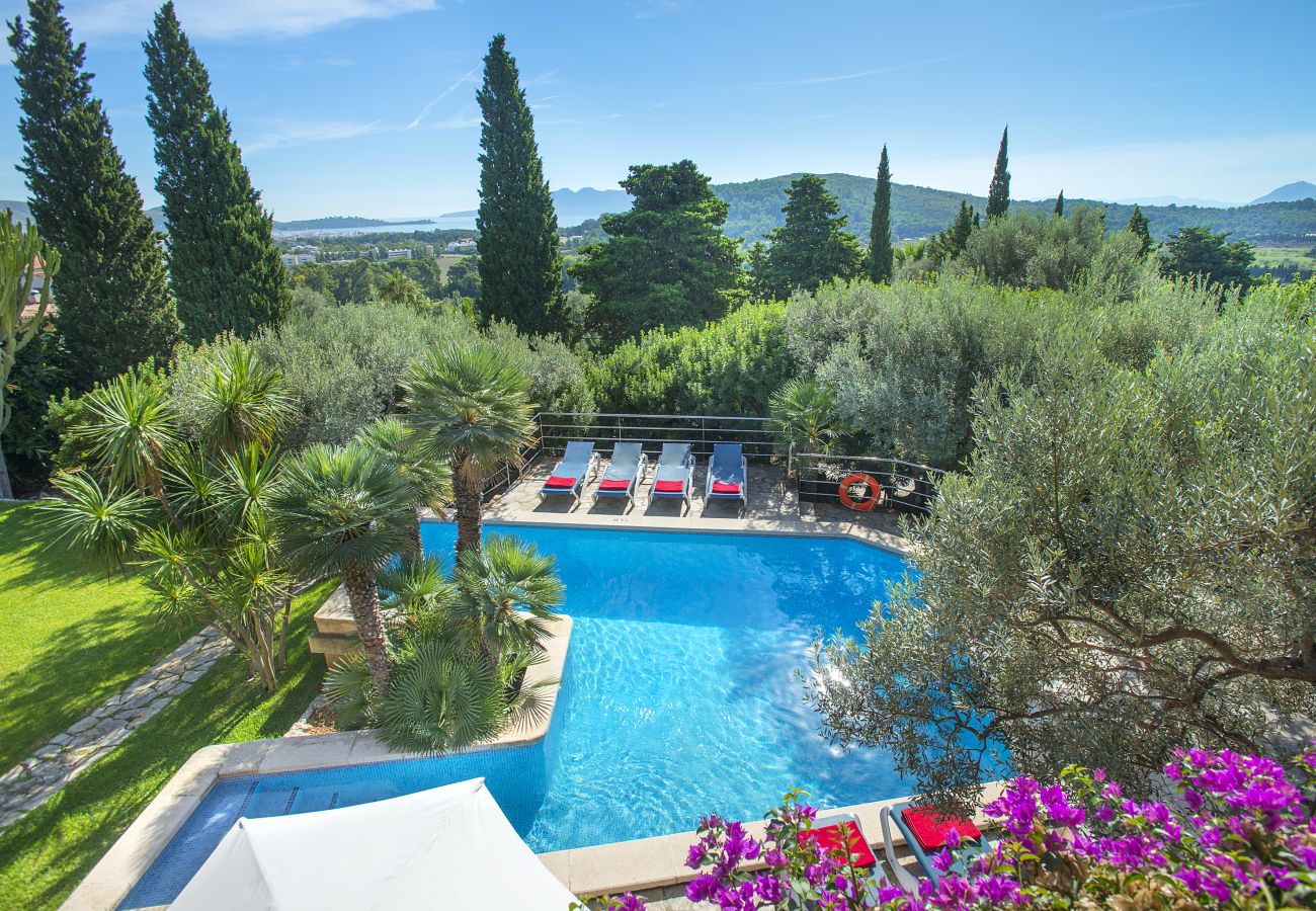 Villa in Puerto Pollensa - FINCA EL VILA - BEZAUBERNDE AUSSICHT 