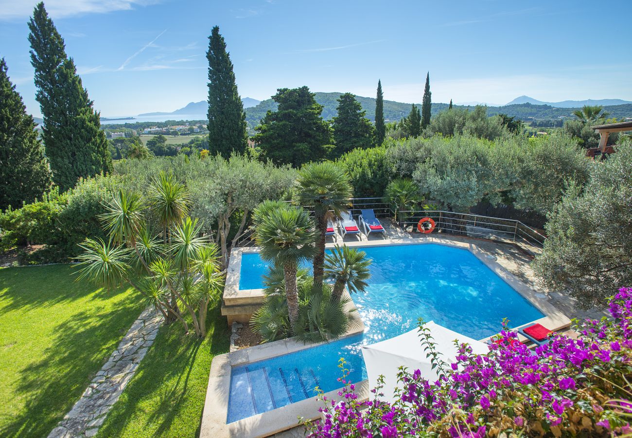 Villa in Puerto Pollensa - FINCA EL VILA - BEZAUBERNDE AUSSICHT 