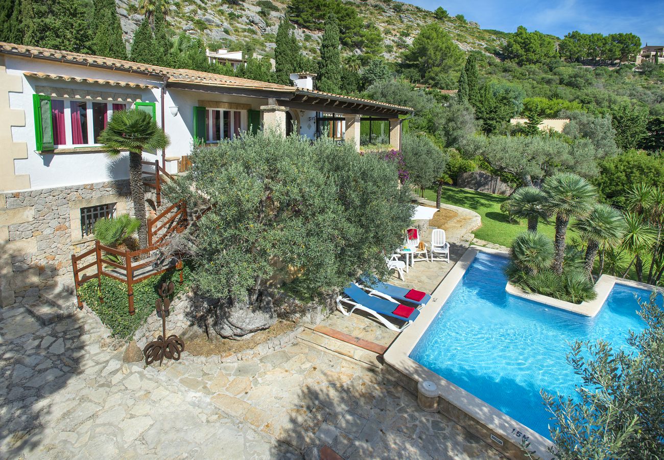 Villa in Puerto Pollensa - FINCA EL VILA - BEZAUBERNDE AUSSICHT 