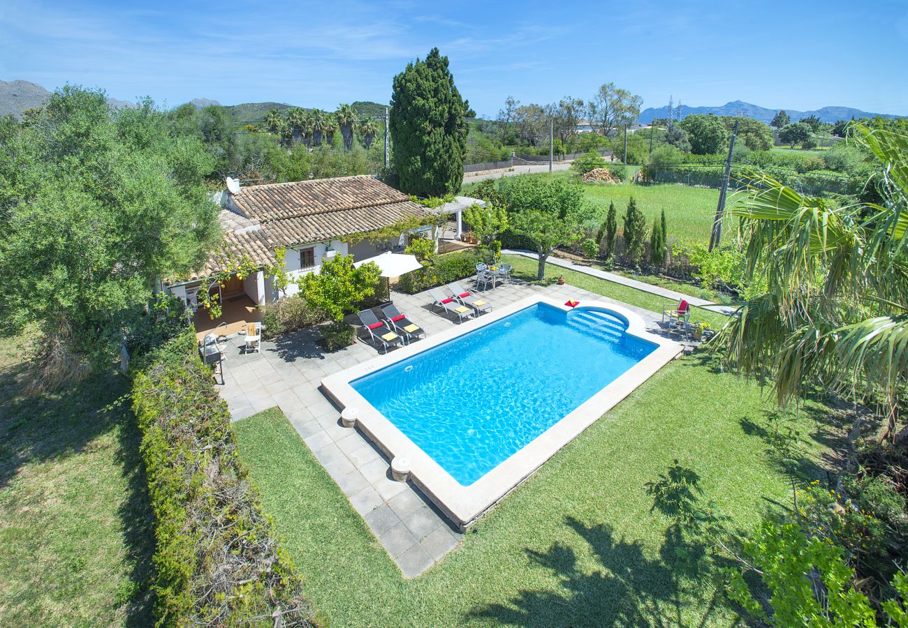 Villa in Puerto Pollensa - FINCA LLENAIRE PETIT - 3 MIN FAHRT ZUM STRAND