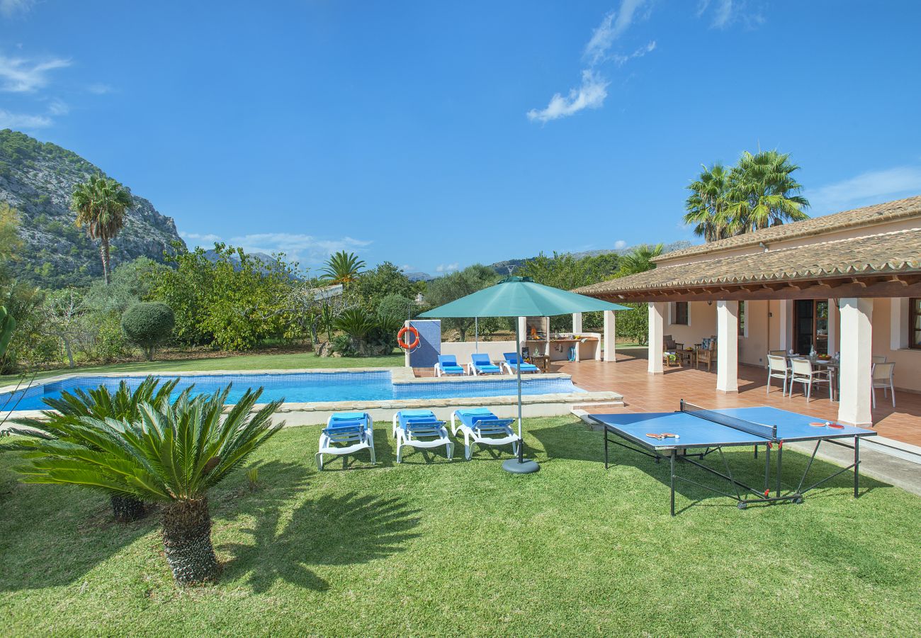 Villa in Pollensa - FINCA ROMEU - 10 MIN ZU FUSS ZUR ALTSTADT