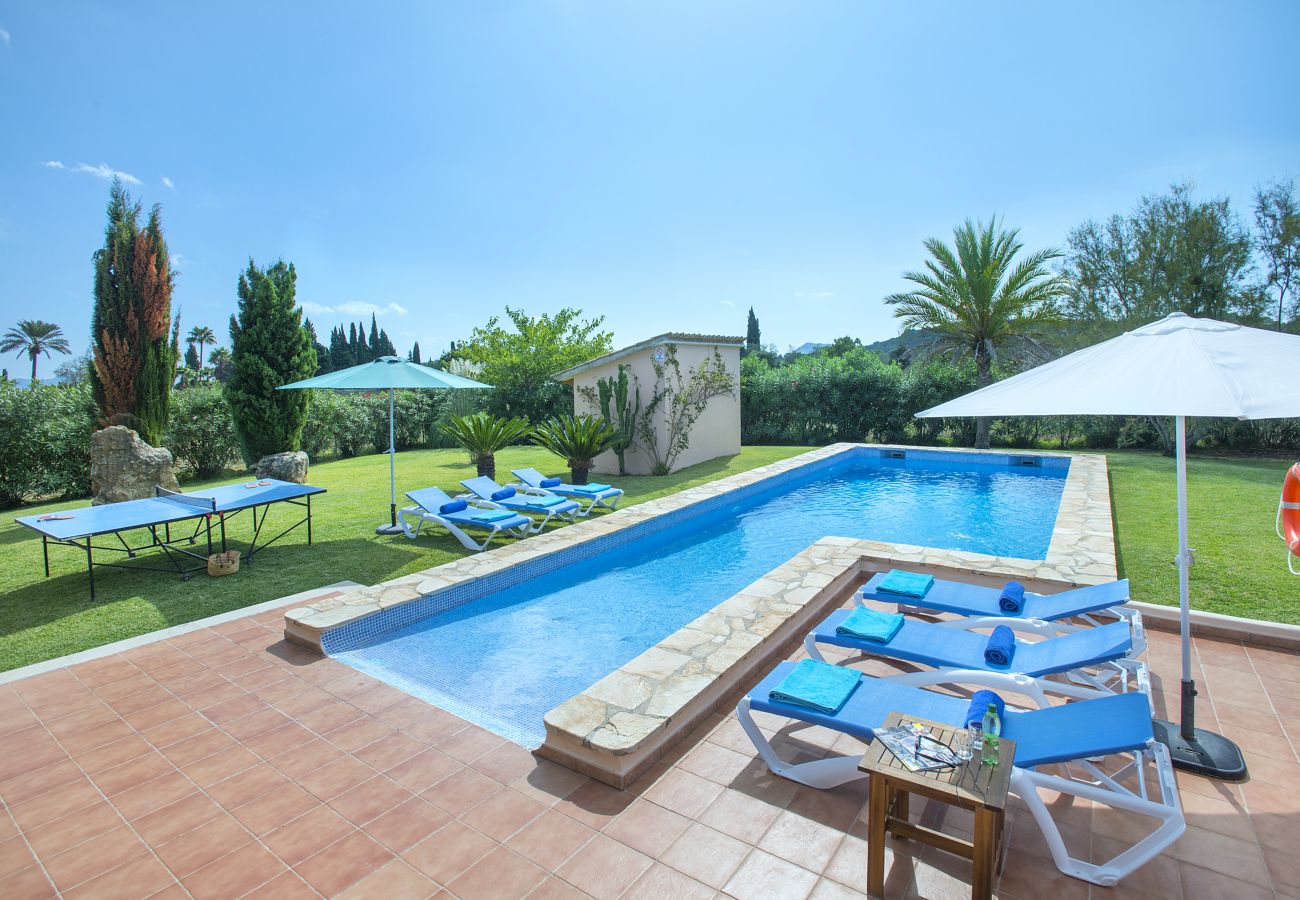 Villa in Pollensa - FINCA ROMEU - 10 MIN ZU FUSS ZUR ALTSTADT