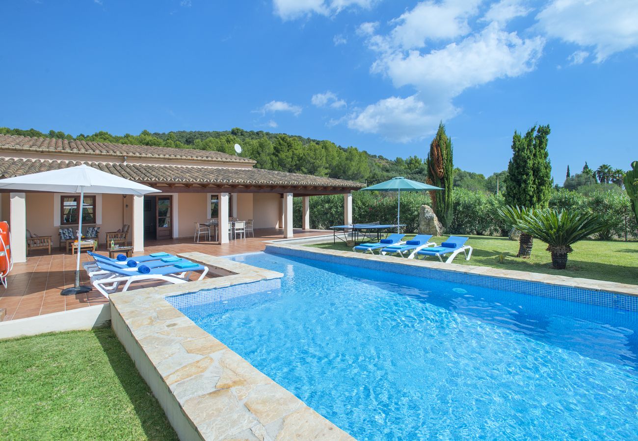 Villa in Pollensa - FINCA ROMEU - 10 MIN ZU FUSS ZUR ALTSTADT