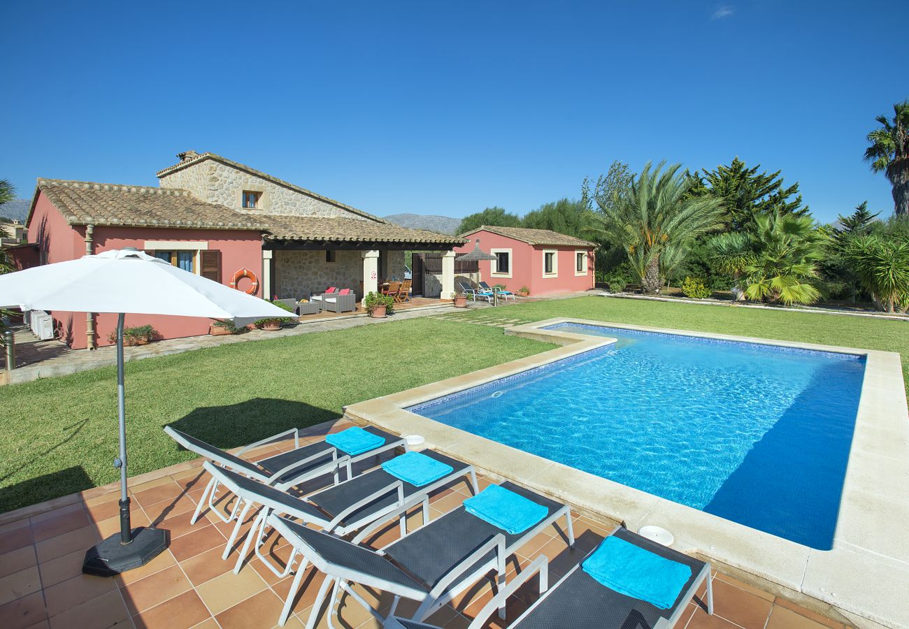 Villa in Pollensa - FINCA  EL BLAU - FAMILIEN UND FREUNDE