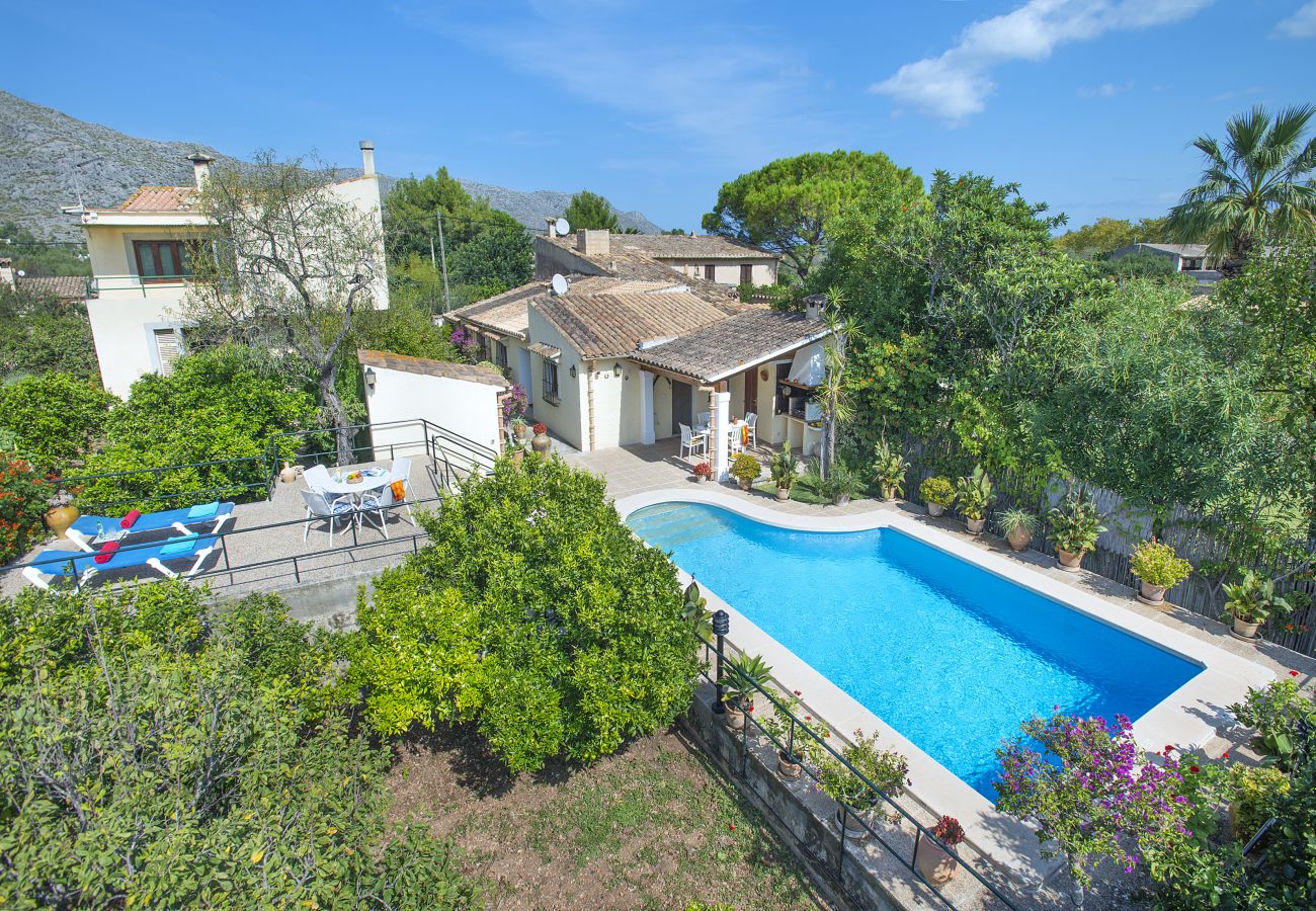 Villa in Pollensa - FINCA MATEU - 5 MIN ZU FUSS ZUR ALTSTADT