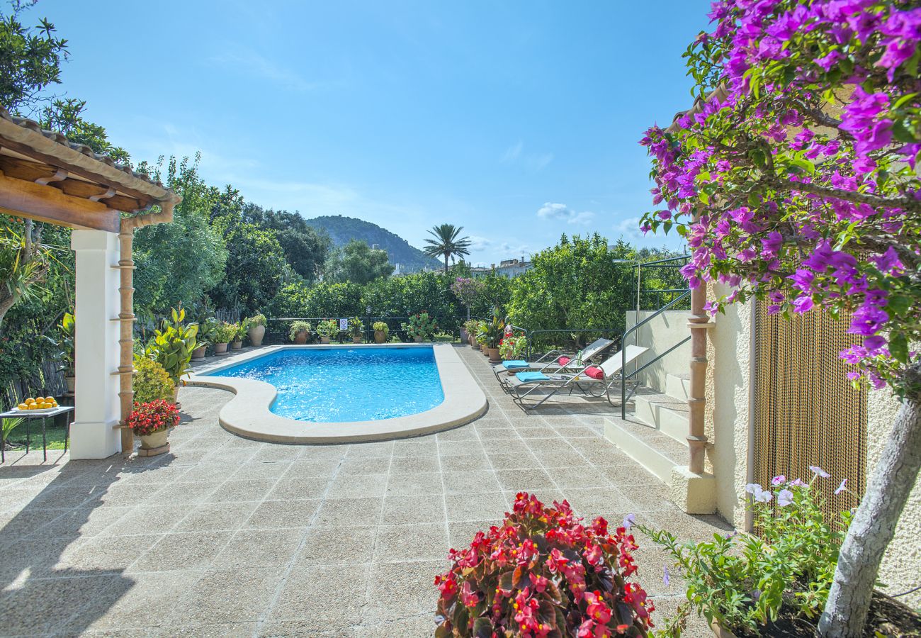 Villa in Pollensa - FINCA MATEU - 5 MIN ZU FUSS ZUR ALTSTADT