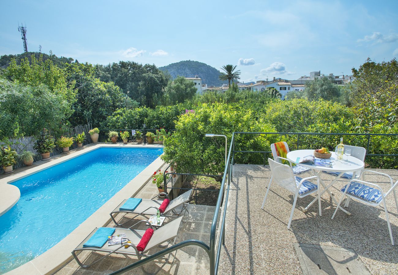 Villa in Pollensa - FINCA MATEU - 5 MIN ZU FUSS ZUR ALTSTADT