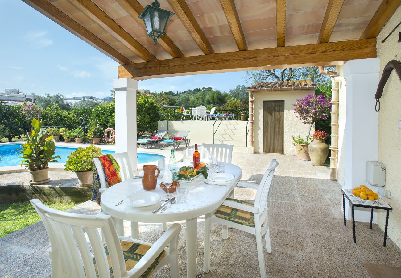 Villa in Pollensa - FINCA MATEU - 5 MIN ZU FUSS ZUR ALTSTADT