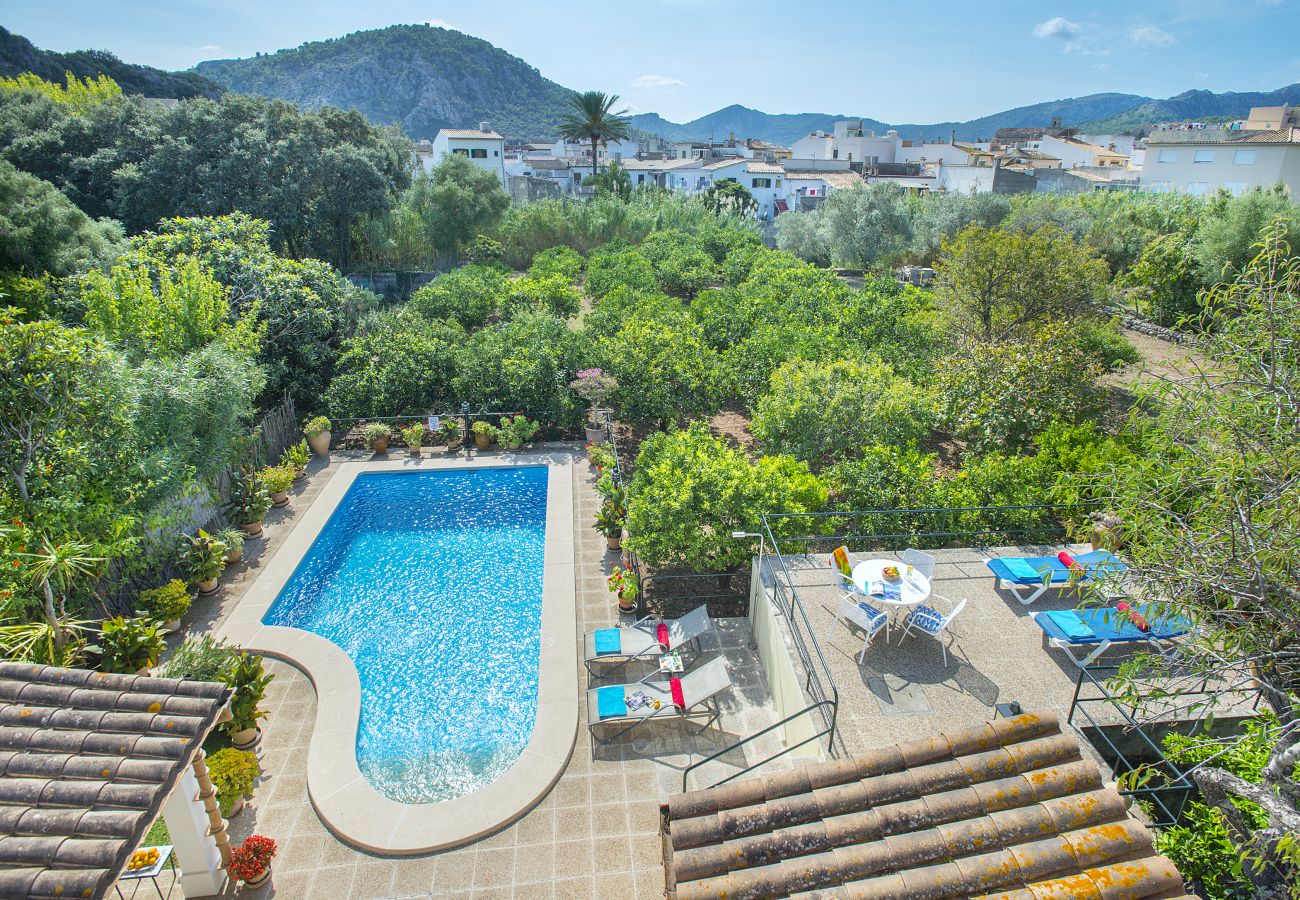 Villa in Pollensa - FINCA MATEU - 5 MIN ZU FUSS ZUR ALTSTADT