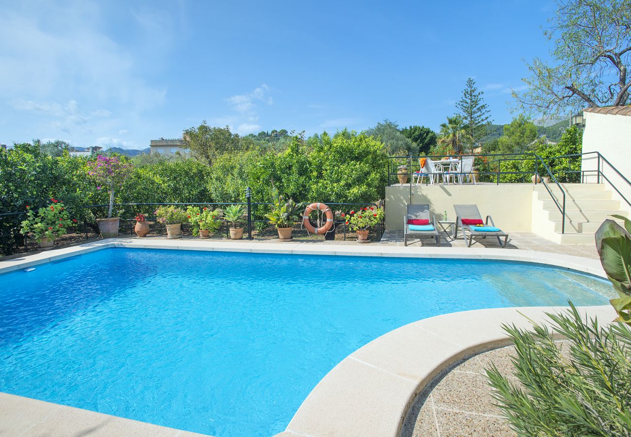 Villa in Pollensa - FINCA MATEU - 5 MIN ZU FUSS ZUR ALTSTADT