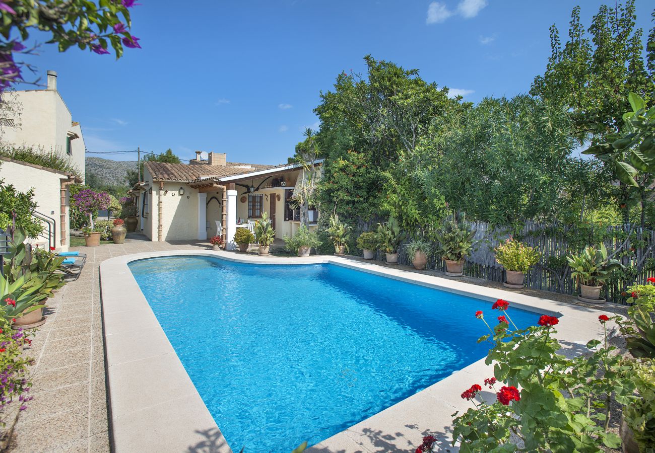 Villa in Pollensa - FINCA MATEU - 5 MIN ZU FUSS ZUR ALTSTADT