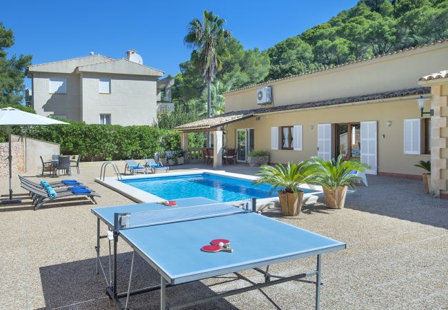 Villa in Cala Sant Vicenç - FINCA VALLORI - 5 MIN ZU FUSS ZUM STRAND