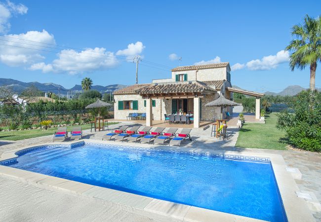 Villa in Pollensa - FINCA TROY - FAMILIE UND FREUNDE