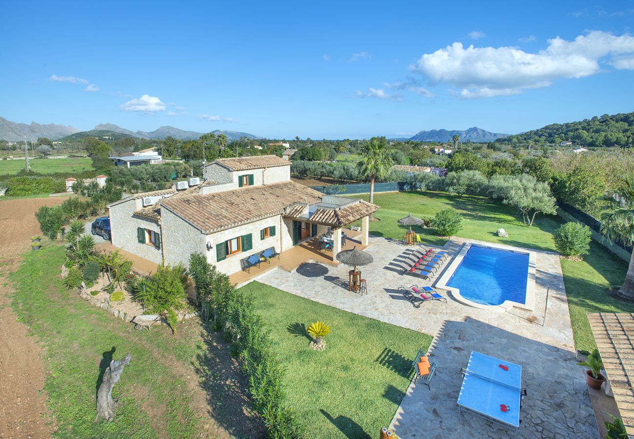 Villa in Pollensa - FINCA TROY - FAMILIE UND FREUNDE