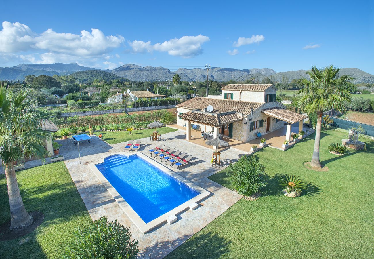 Villa in Pollensa - FINCA TROY - FAMILIE UND FREUNDE