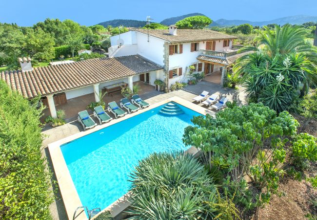 Villa in Pollensa - FINCA LA FONT - FAMILIE UND FREUNDE