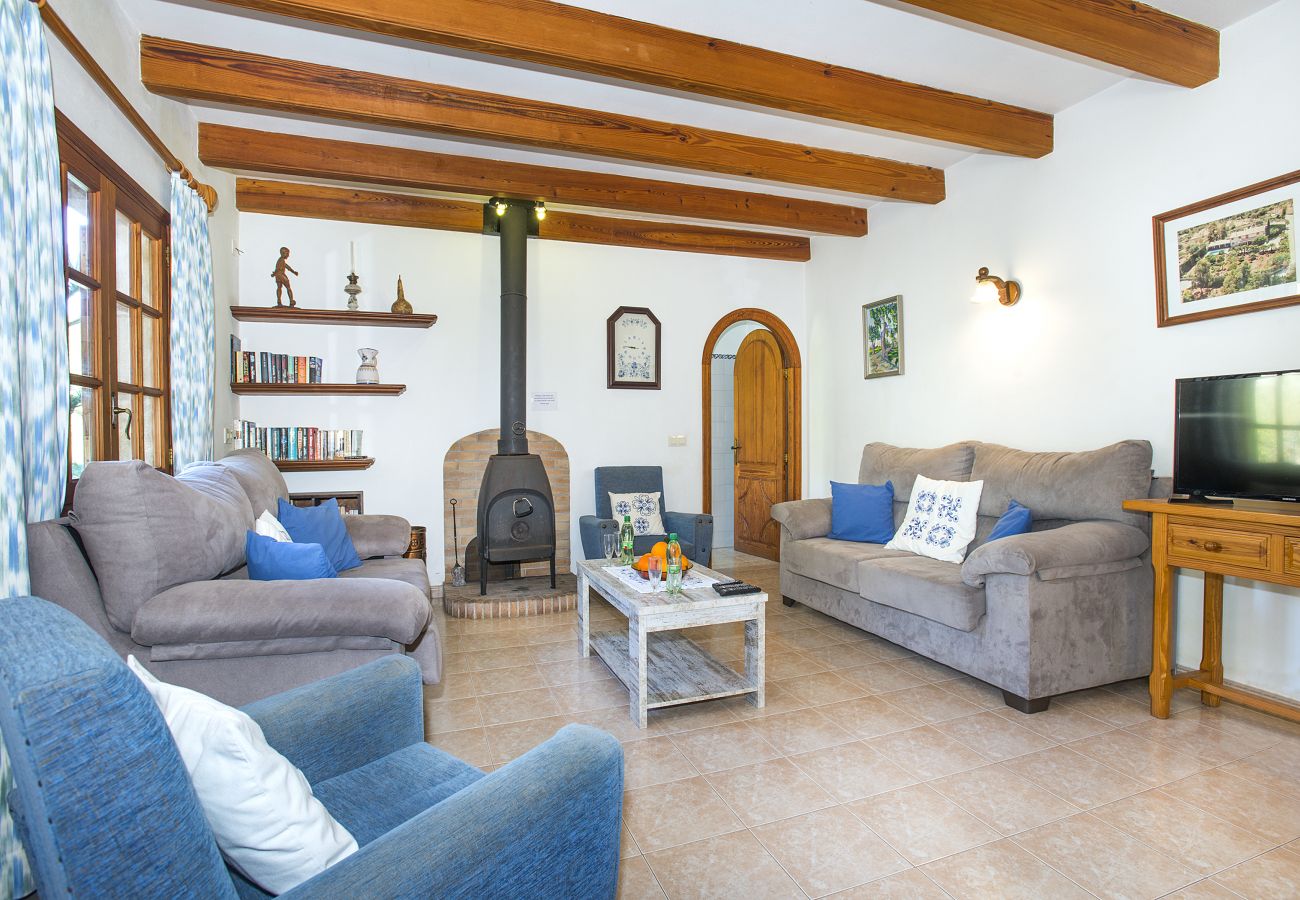 Villa in Pollensa - FINCA LA FONT - FAMILIE UND FREUNDE