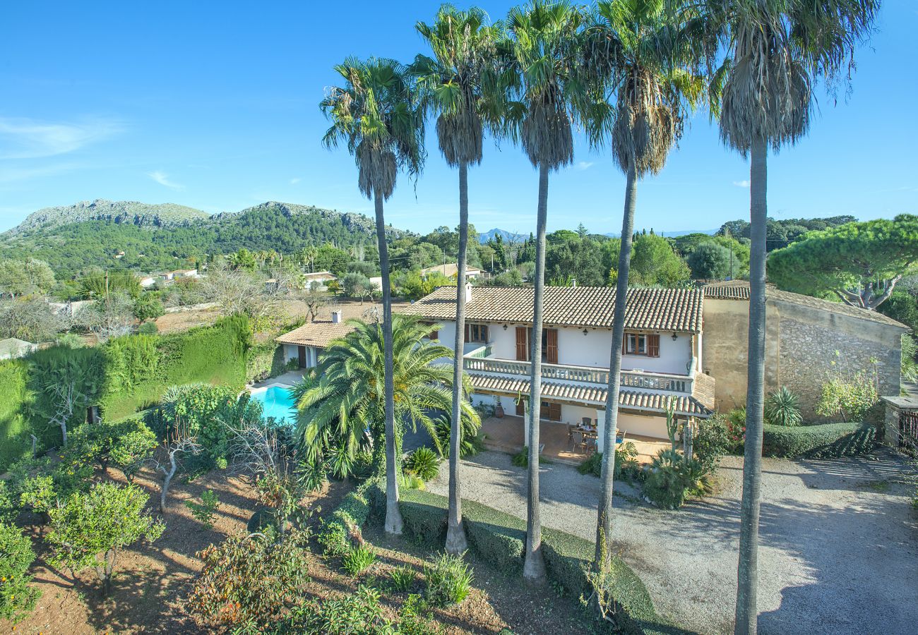 Villa in Pollensa - FINCA LA FONT - FAMILIE UND FREUNDE