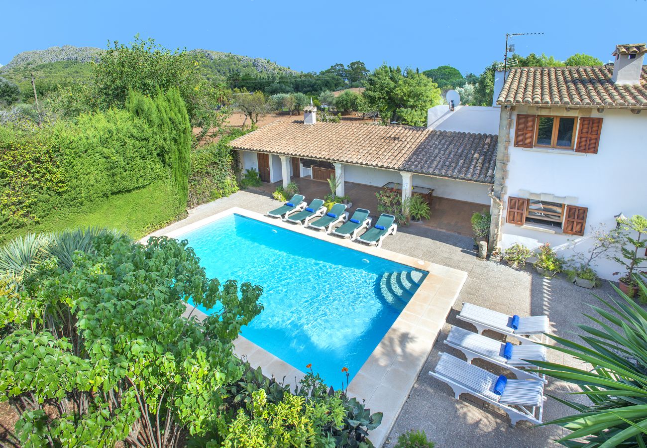 Villa in Pollensa - FINCA LA FONT - FAMILIE UND FREUNDE