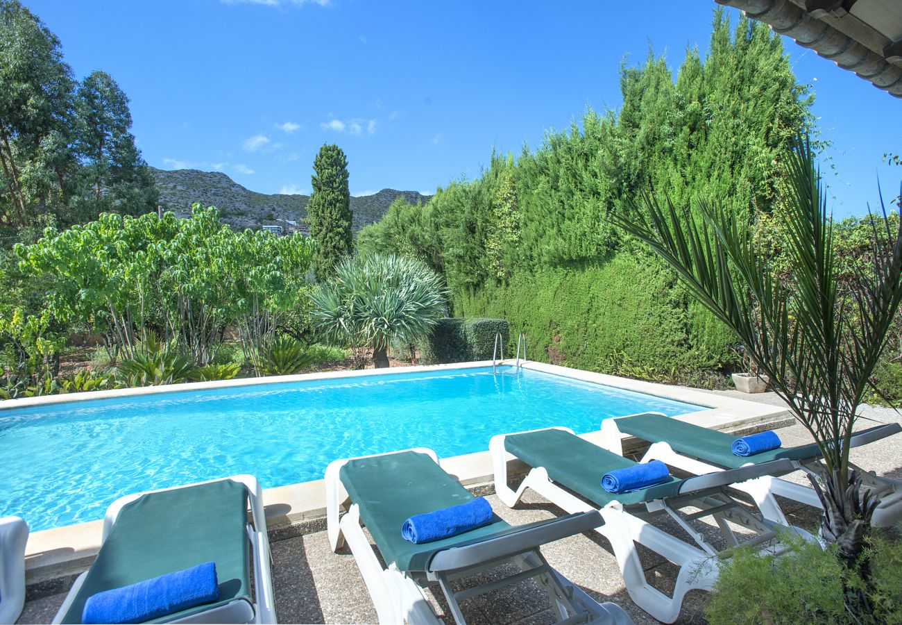 Villa in Pollensa - FINCA LA FONT - FAMILIE UND FREUNDE