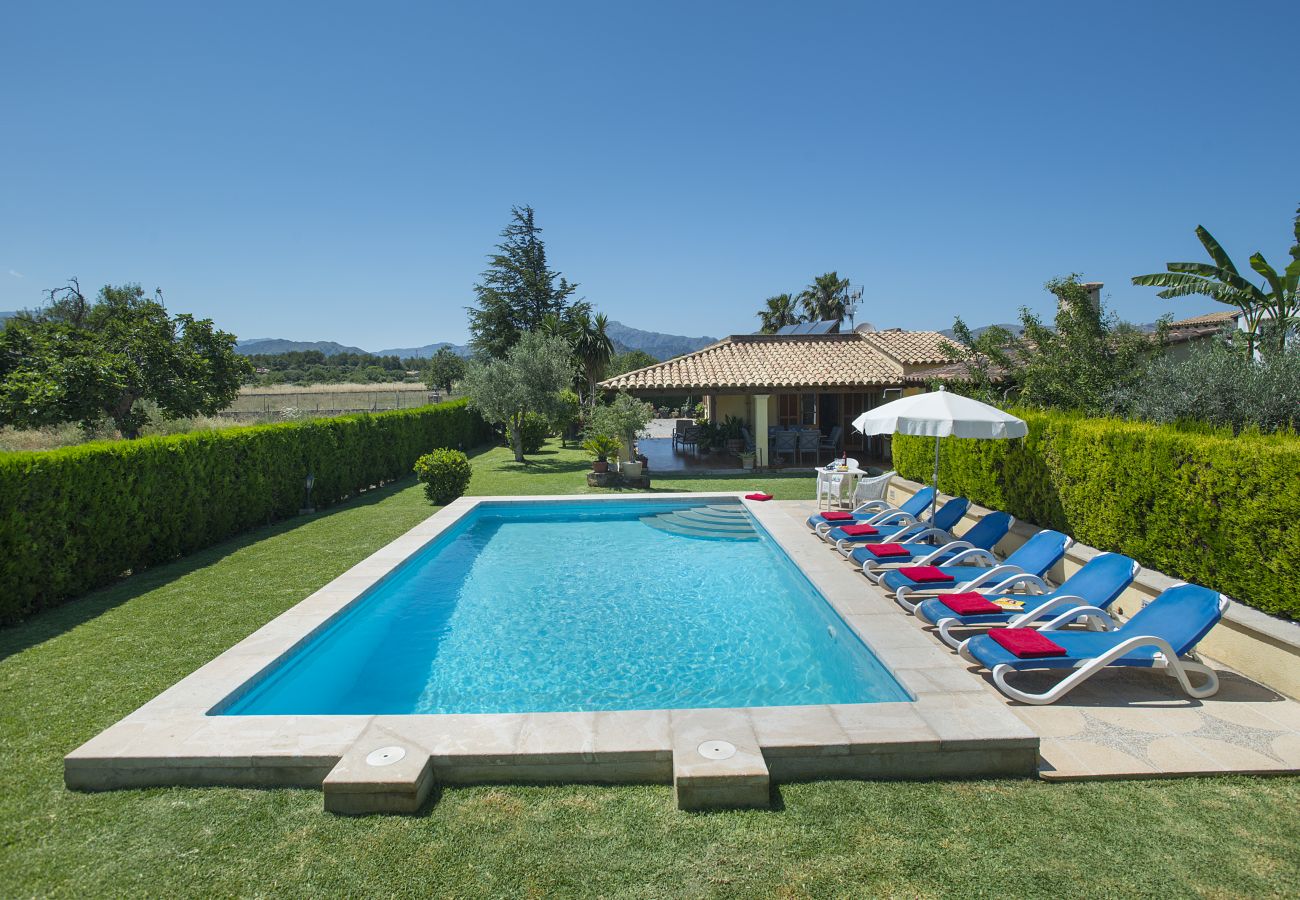 Villa in Pollensa - FINCA NADAL - FAMILIE UND FREUNDE