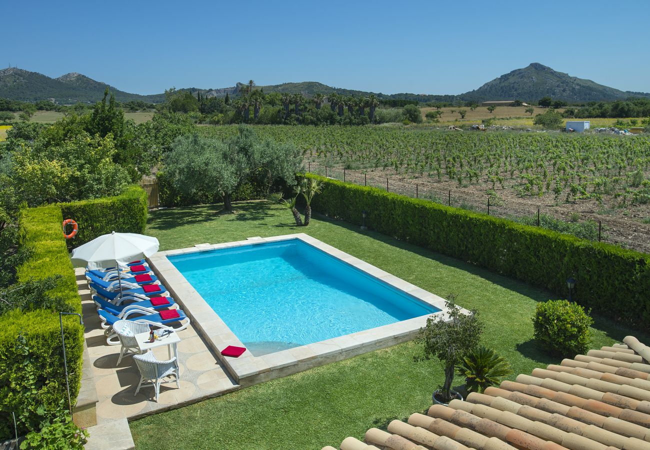 Villa in Pollensa - FINCA NADAL - FAMILIE UND FREUNDE