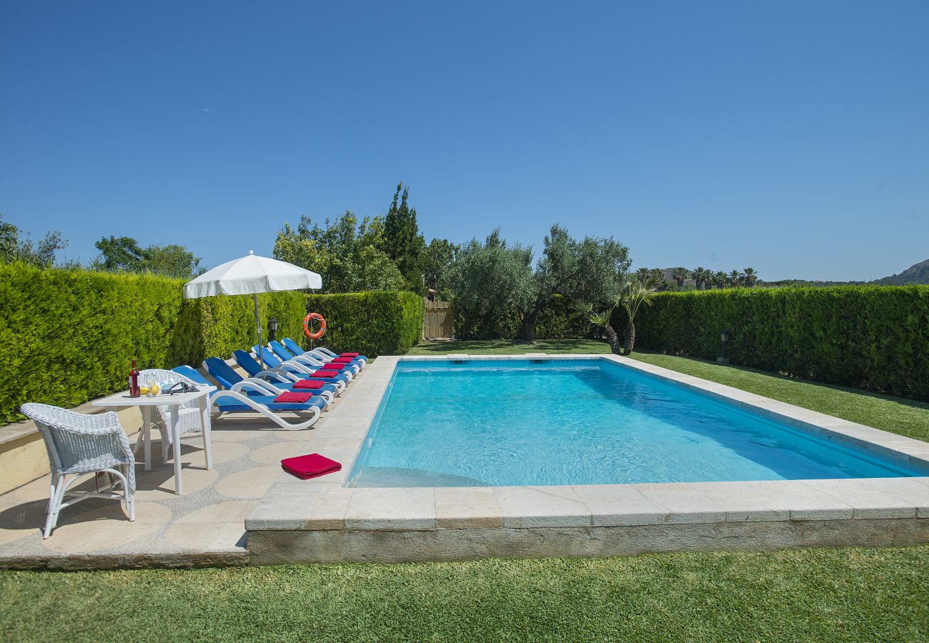 Villa in Pollensa - FINCA NADAL - FAMILIE UND FREUNDE