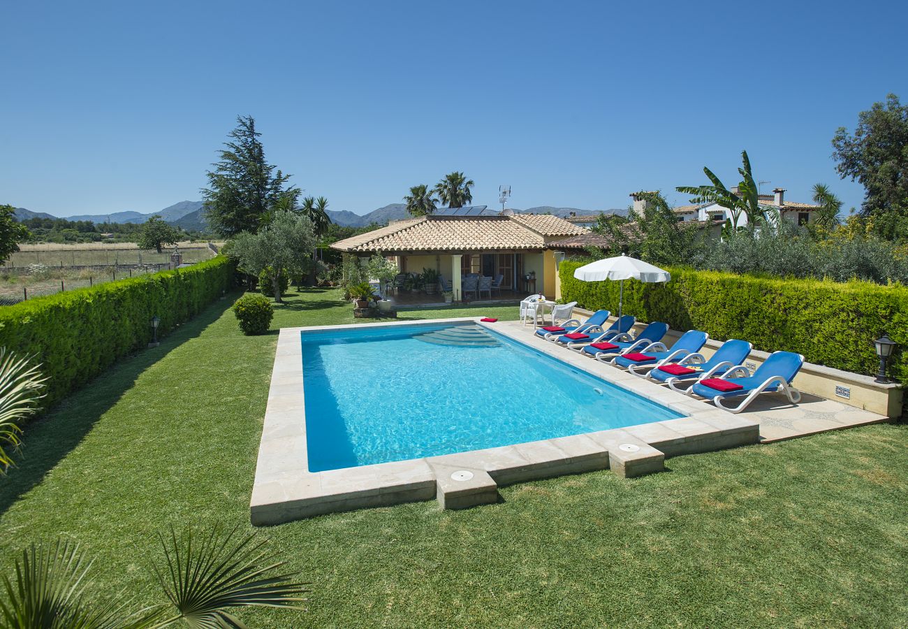 Villa in Pollensa - FINCA NADAL - FAMILIE UND FREUNDE