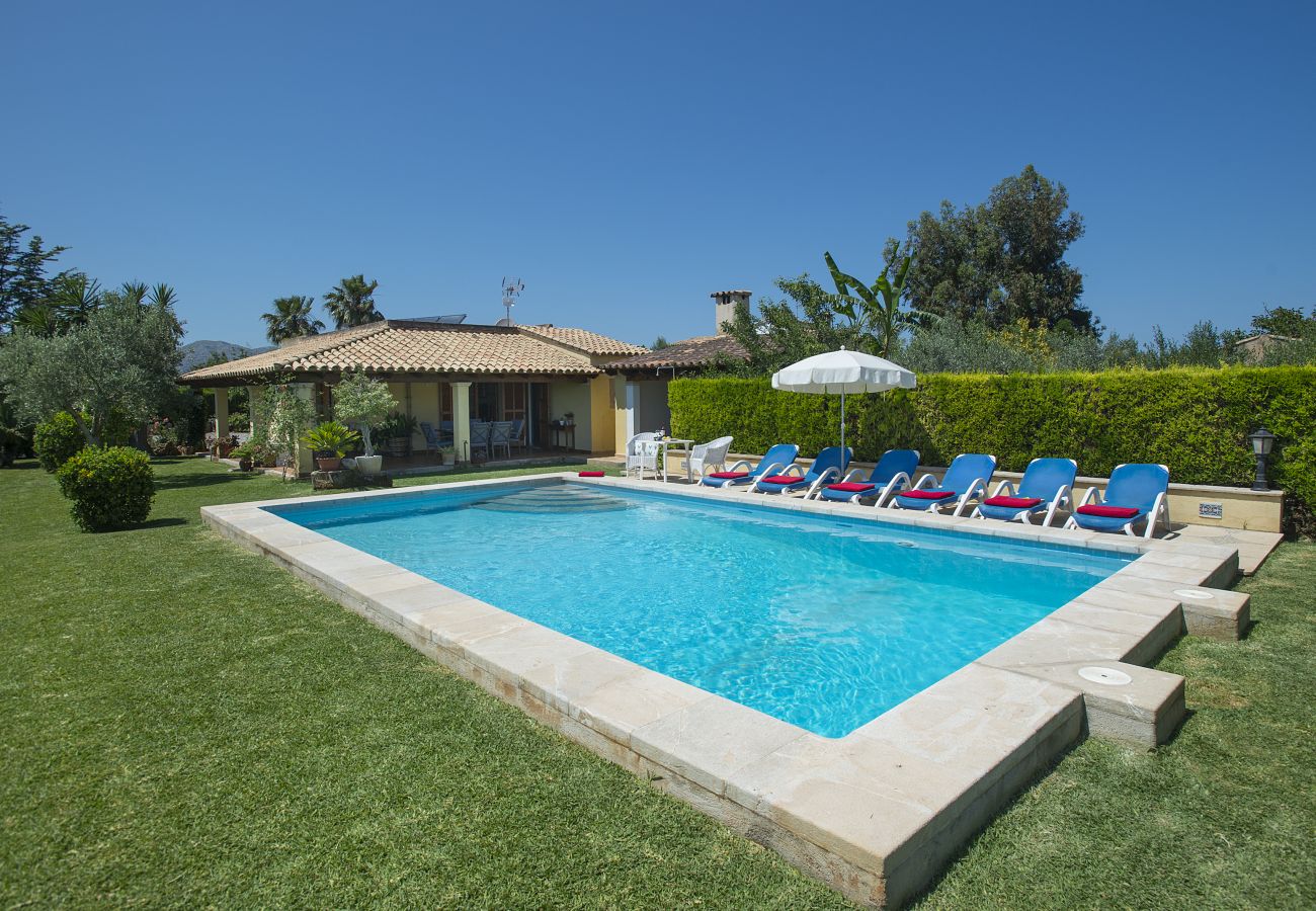 Villa in Pollensa - FINCA NADAL - FAMILIE UND FREUNDE