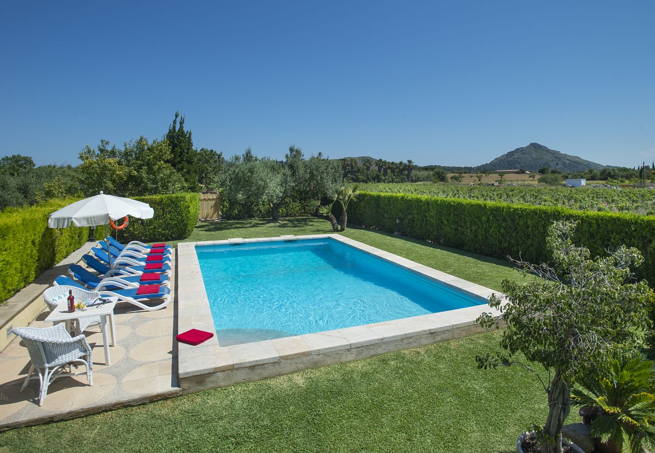 Villa in Pollensa - FINCA NADAL - FAMILIE UND FREUNDE